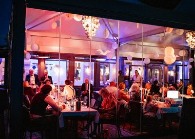 Abendstimmung Location Strandrestaurant Marienbad